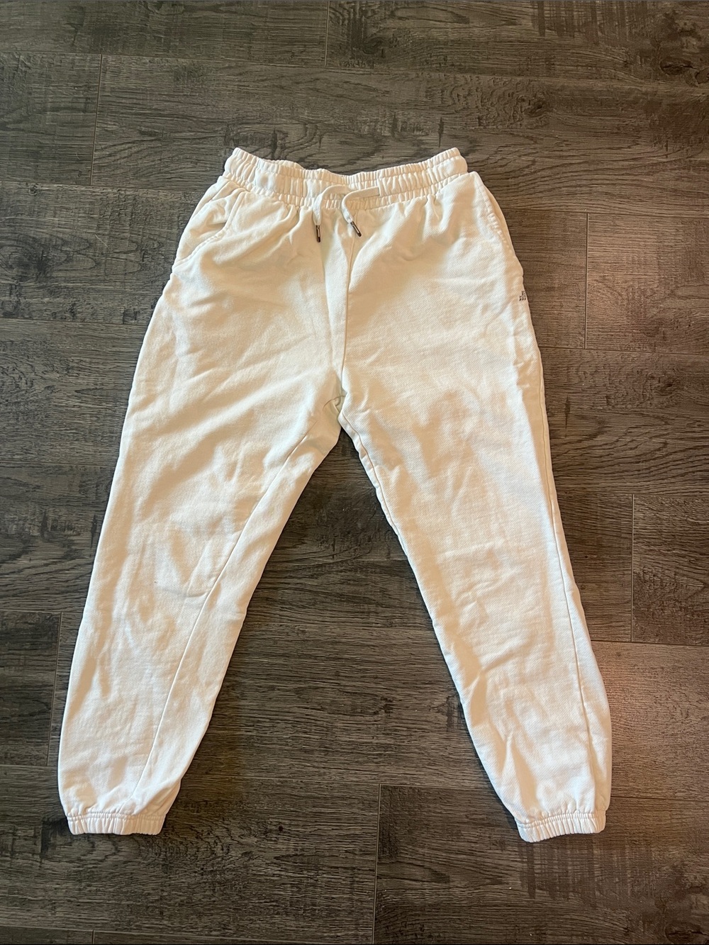 WeWoreWhat cream jogger sweatpants